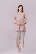Beige And Rose Shylo Co-Ord Set