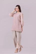 Beige And Rose Shylo Co-Ord Set
