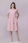 Pink Cloud Flamingo Dress