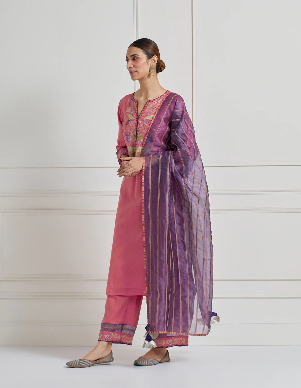 Kurta Pallazo Duppata Set