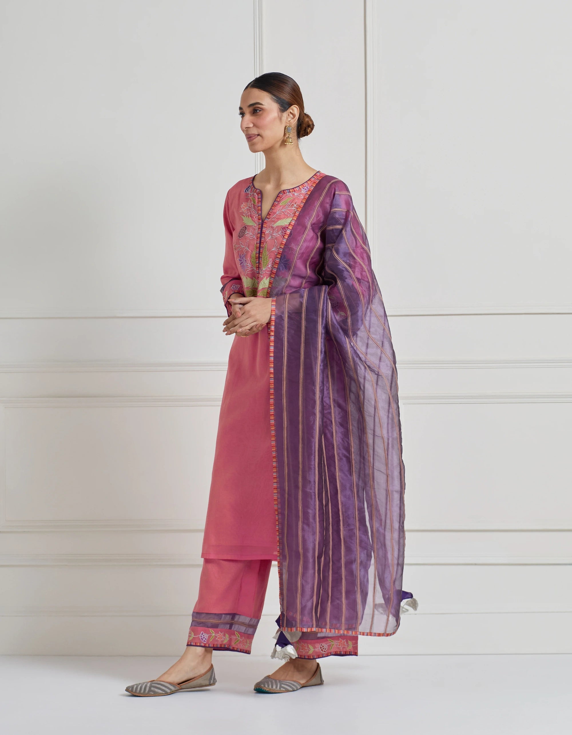 Kurta Pallazo Duppata Set