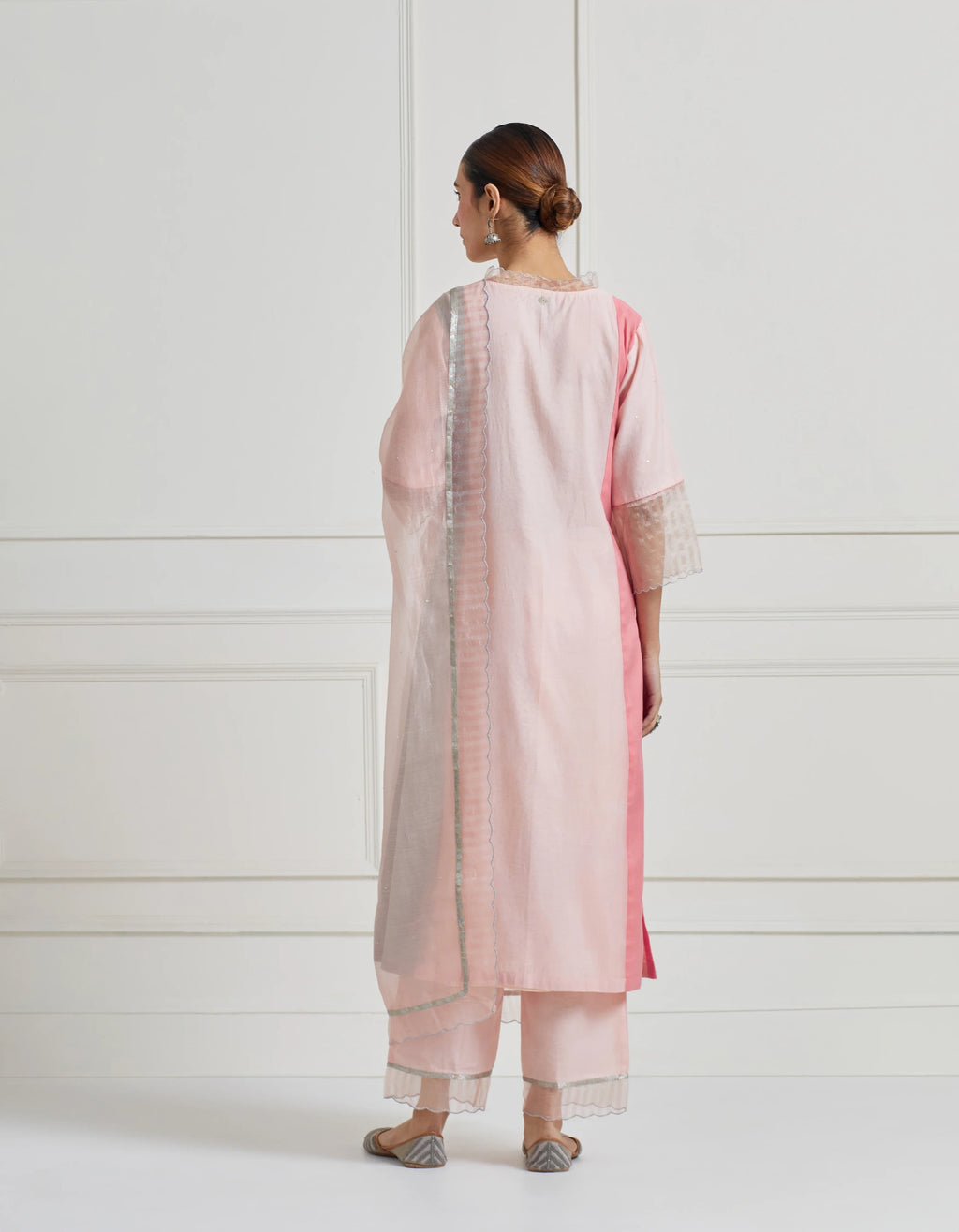Kurta Pallazo Duppata Set