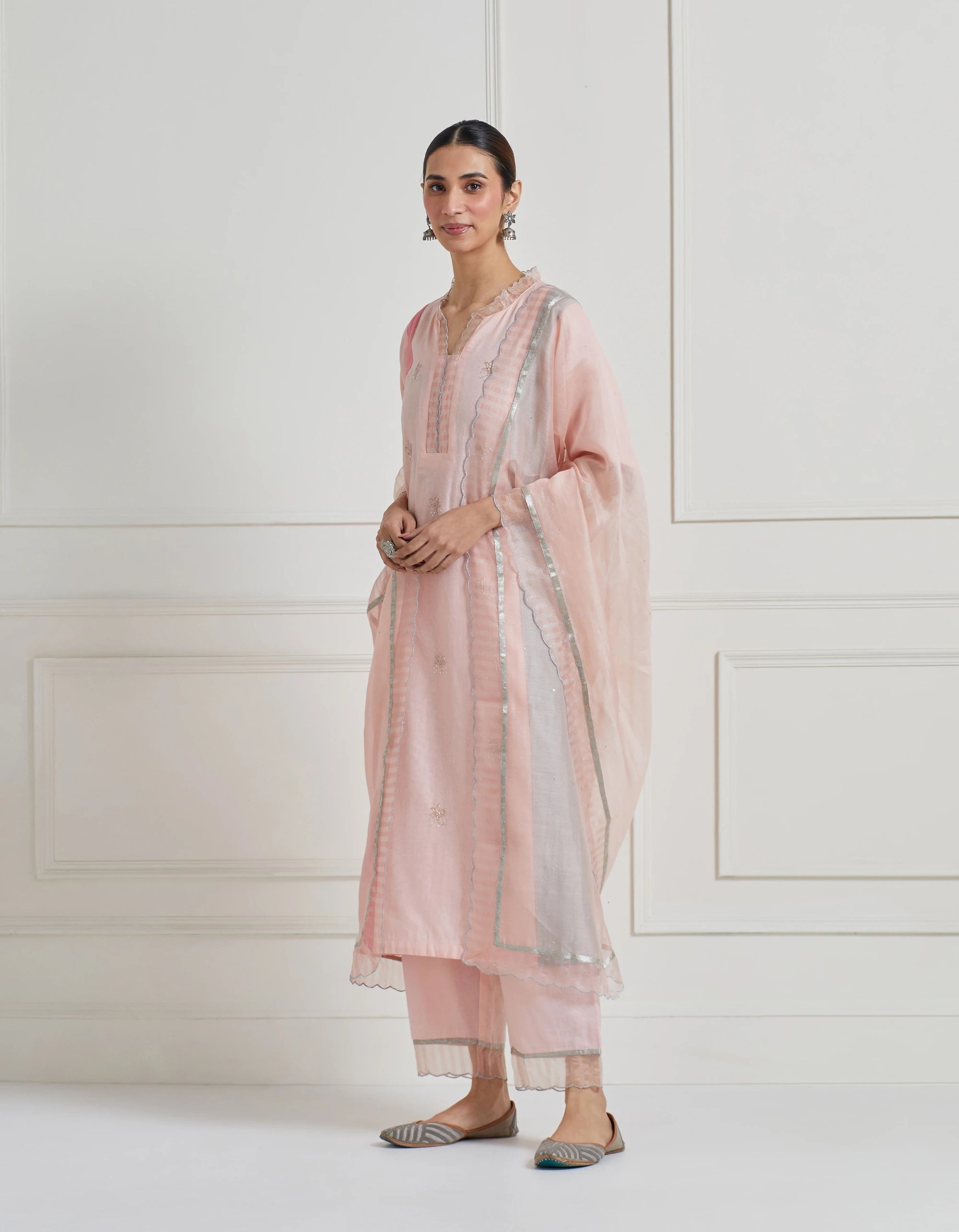 Kurta Pallazo Duppata Set