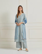 Kurta Pallazo Duppata Set