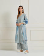Kurta Pallazo Duppata Set