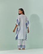 Cornflower Blues, Samod Bagh Kaftan Cord Set
