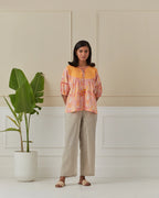 Mango Sherbet, Dancing Peacock Yoke Top