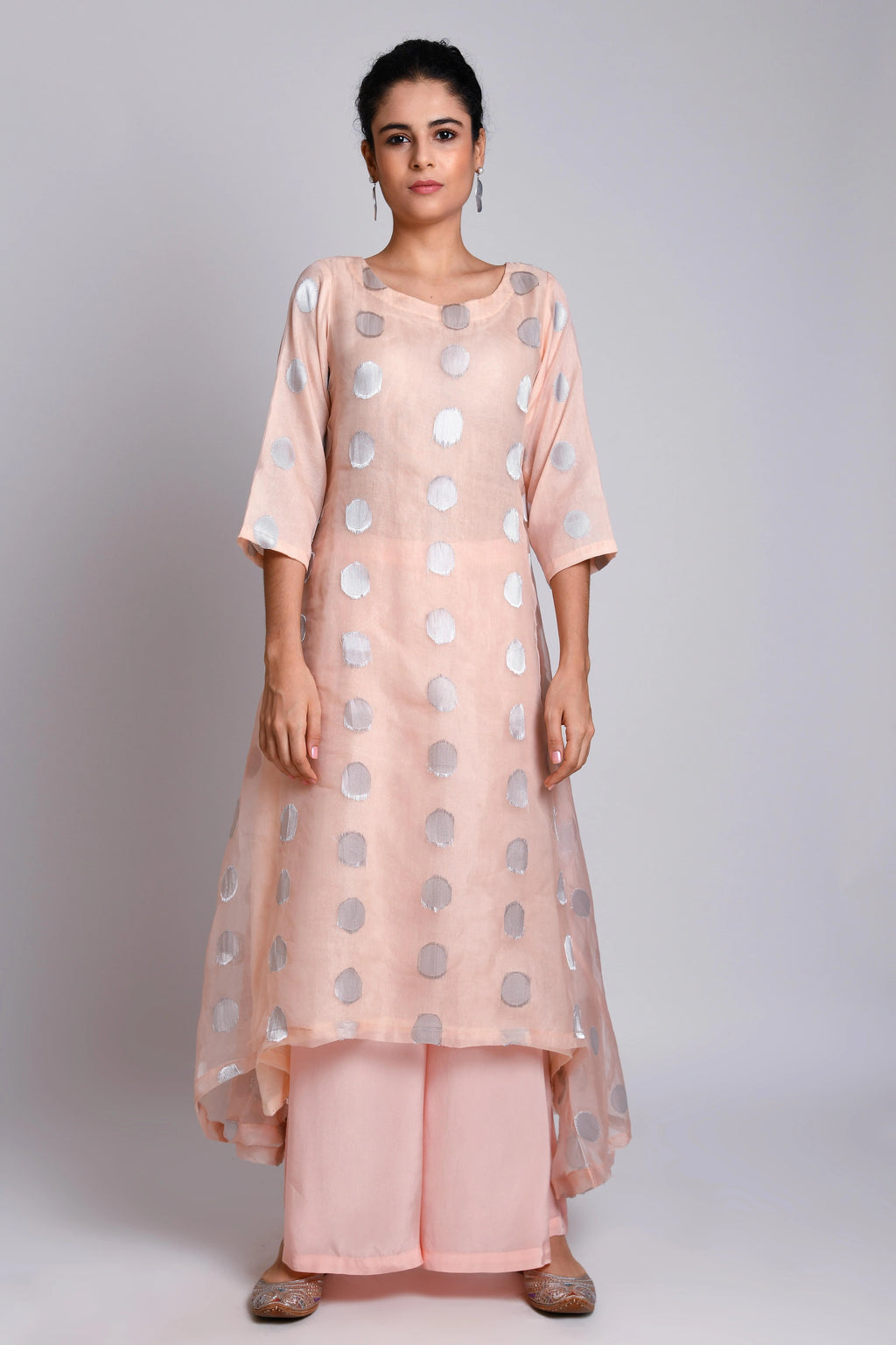 Dress/Kurta With Asymetrical Hemline