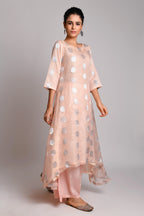 Dress/Kurta With Asymetrical Hemline